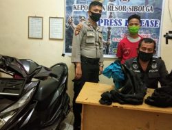 Bawa Kabur Uang dan Kreta Majikan, Karyawan Toko Ditangkap di Tugu Siborang