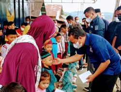 Peringati HUT Partai NasDem ke-10, DPD Kabupaten Tapanuli Tengah Santuni 100 Anak Yatim