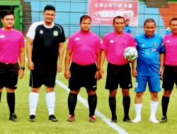 Pertandingan Sepak Bola Persahabatan PS Pemkab Tapteng Berhadapan dengan PS Pemko Medan