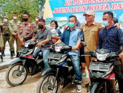3 Anggota Satpol PP yang Terjerat Hukum saat Bertugas Dihadiahi Sepeda Motor oleh Bupati Tapteng