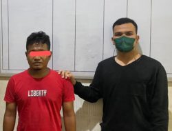 Seorang Pria Ditangkap dari Lantai II Sebuah Rumah di Jalan Pulau Rembang