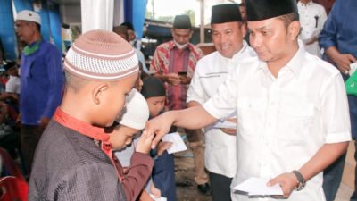 Buka Puasa Bersama HIKKBAR, Katua Gadang Bakhtiar Santuni 125 Anak Yatim