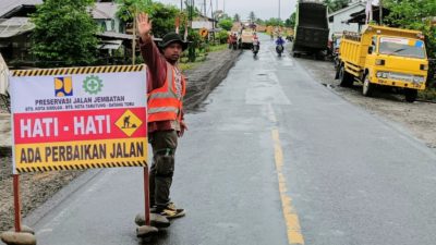 Hati-hati Melintas dari Batas Kota Sibolga Hingga Batas Kota Tarutung dan Batangtoru, Sedang Dilakukan Preservasi Jalan
