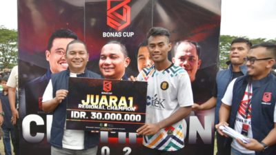 Ar-Rasyid FC Juara Bonas Cup Zona Padang Sidempuan, Kalahkan GP Sinomba FC 1:0