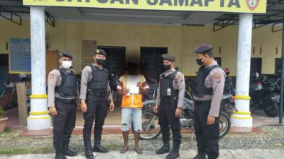 Polisi Tangkap Jukir Liar dan Pelaku Pungli dari 11 Lokasi di Tapteng