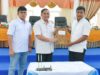 Ranperda RAPBD TA.2023 Kabupaten Tapanuli Tengah Ditandatangani | Pj Bupati Ajak DPRD Jalin Kerjasama
