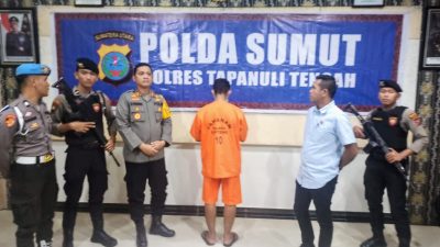 Sempat Buron, Pelaku Cabul 8 Anak Dibawah Umur di Tapteng Ditangkap di Bekasi