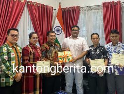 Konsulat Jenderal India Medan Berikan Penghargaan Kepada Kantor Imigrasi Sibolga