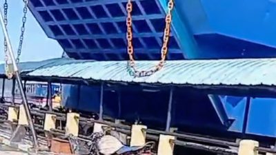 2 Kapal WJL Tabrakan di Pelabuhan ASP Sibolga