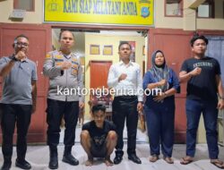 Pencuri Meteran Air di Gang Colombus Ditangkap Warga