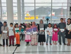 Peringati Hari Pelindo ke 4, PT. Pelindo Regional 1 Sibolga Salurkan Santunan untuk 80 Anak Yatim