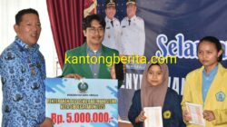 Wujud Janji Politik Pasangan PENTAS, 200 Mahasiswa Terima Beasiswa dari Pemko Sibolga