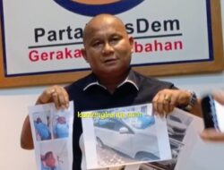 Rahmansyah Sibarani Klarifikasi Video Viralnya Melempar Batu ke Peserta Demo di Tapteng
