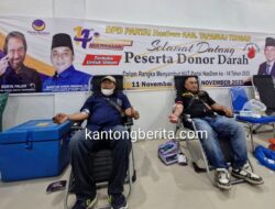 DPD NasDem Tapteng Gelar Donor Darah, Cek Kesehatan Gratis dan Berbagi Sembako ke Panti Asuhan
