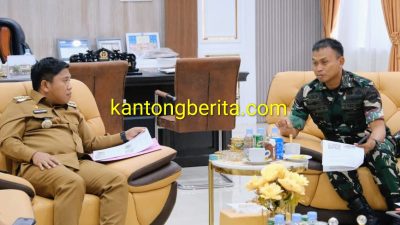 Wali Kota Sibolga Bersama Dandim 0211/TT Bahas Percepatan Pembangunan Gerai Koperasi Merah Putih